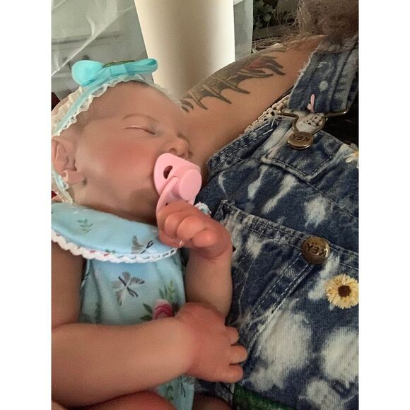 Charex Lifelike Reborn Baby Dolls - 18 Inch Realistic Newborn Baby Girl, Real B - Picture 12 of 15